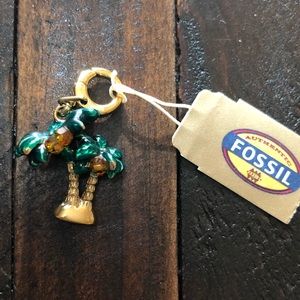 Fossil Charm - Palm Tree